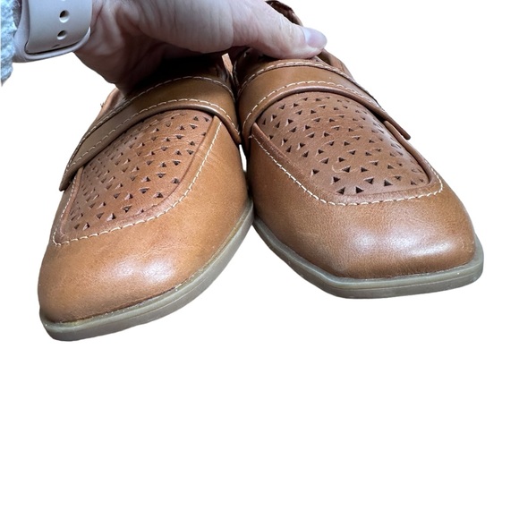 Clarks Women’s Lyrical Way Loafers in Cognac Brown Leather SZ 8.5 - Picture 6 of 7